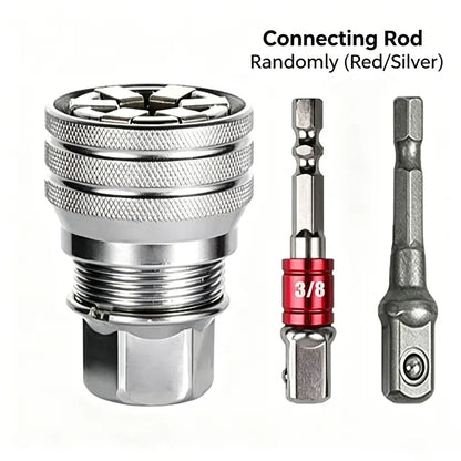 Universal Socket Wrench – Instantly Adapts To Any Size & Shape